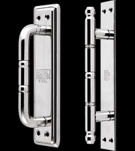 Crack Proof and Easy To Fit Stainless Steel Silver Main Door Pull Handle