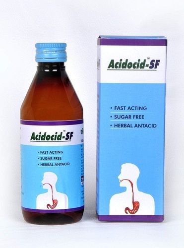Fast Acting Sugar Free And Herbal Antacid Acidocid SF Syrup