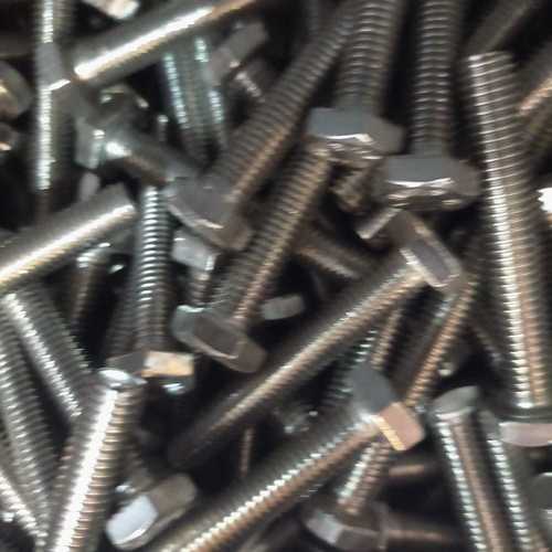 Silver Full Thread Bright Finish 304 Stainless Steel Bolt, 6Mm X 20Mm 1.25 Pitch