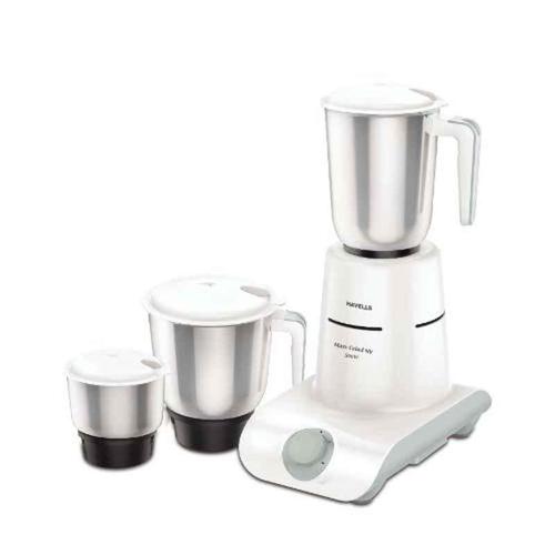 Havells Maxx Grind NV 500W White Mixer Grinder With 3 Jars