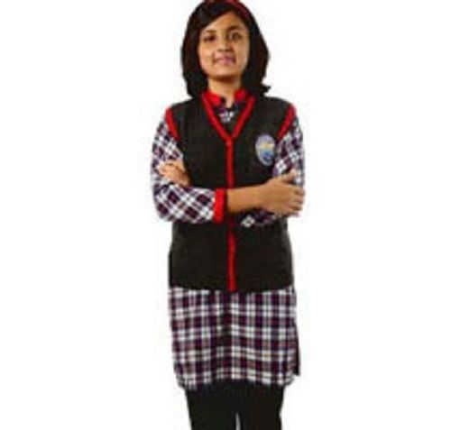 Kendriya Vidyalaya (KV) Girls School Uniform Shirt And Skirt
