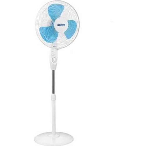 Luminous Speedpro 55W Blue & White Pedestal Fan