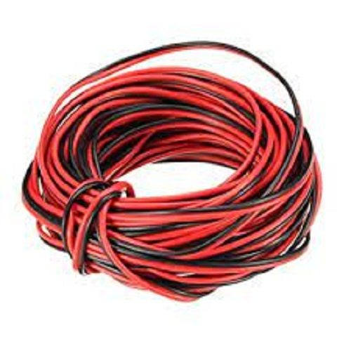 Red And Black Pvc Electrical Wire, For House Wiring For Indoor Lighting Cable Capacity: 280 Volt (V)