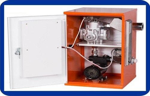 White Orange Ruggedly Constructed Stainless Steel Petrocare Hydrive Fuel Dispenser (12V Dc)