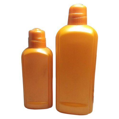 plastic shampoo bottles