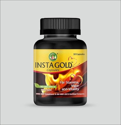 100% Safe Insta Gold Capsules For Stamina Vigor And Vitality With No Side Effect