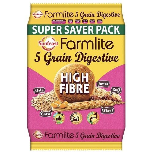 1kg Delicious Taste Farmlite 5 Grain Digestive High Fibre Biscuits