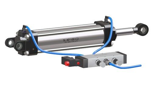 Steel 20 To 30 Mm Pneumatic Cylinder Used In Industrial Sector