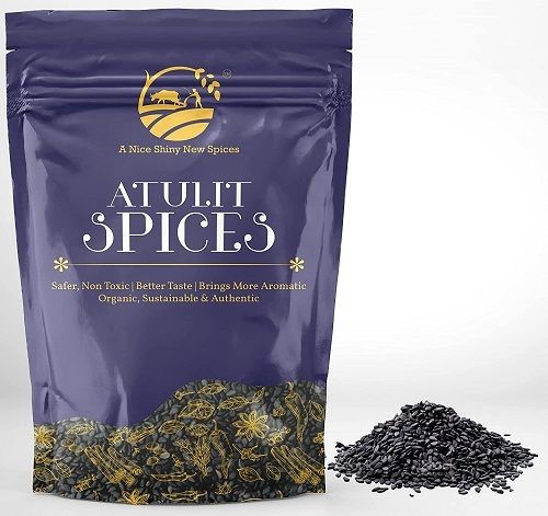 Atulit Spices Raw Natural Black Sesame Seed Kaale Til 1Kg For Cooking, Purity 99.9% Admixture (%): 1%