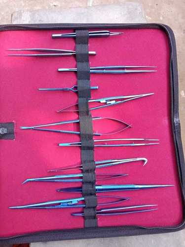 सिल्वर कोरोशन-रेसिस्टेंट लाइटवेटेड स्टेनलेस स्टील डेंटल कंजरवेटिव किट