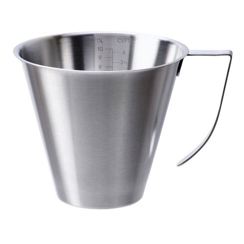 Corrosion Resistant Stainless Steel Jug, Measuring Graduated 1 Ltr