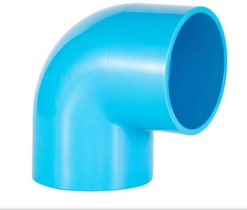 Plastic Crack Proof And Excellent Quality 110Mm Sky Blue Color Pvc Elbow For Pipe Fittings