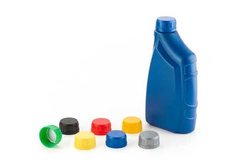 Blue Fine Finish And Rust Resistant Oil Bottle Cap