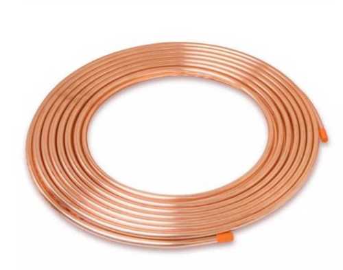 फाइन फ़िनिश और रस्ट रेज़िस्टेंट गोल्डन AC कॉपर ट्यूब