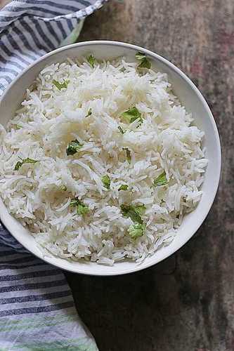 Fssai Certified Gluten Free Long Grain White Basmati Rice For Cooking Use