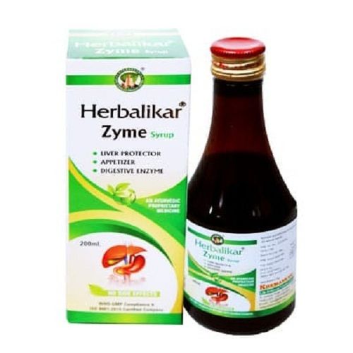 Harbalikar Zyme Syrup For Liver Profector, Appetizer, Digestive Enzyme (200 ml)
