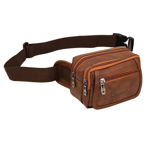 Brown Leather Belt Bum Waist Bag With Adjustable Strap For Men And Women at  Best Price in Howrah | Gharana Infratech Pvt. Ltd.