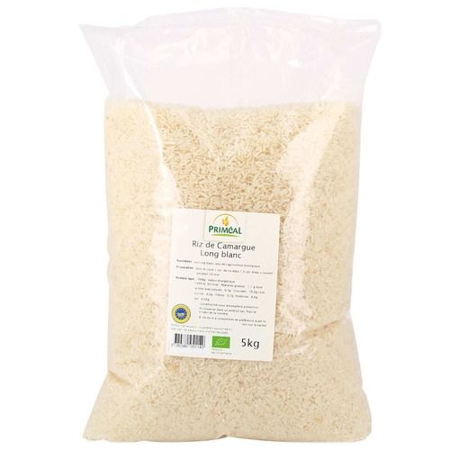 Pure And Healthy White Long Grain Rice From Camargue, 5Kg Pack