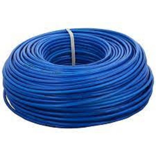 Flexible Electric Cable - High Voltage, 720mm Length, Round Stranded Copper Conductor | Blue PVC Jacket, Anti-Rodent, Electrolytic Copper, Easy to Strip and Weld