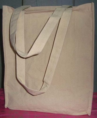 Very Spacious And Light Weight Cotton Grocery Bag With High Weight Bearing Capacity