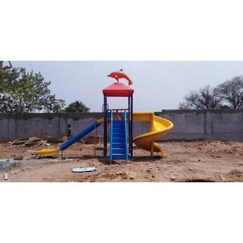 5-15 Years Kids Powder Coated Multicolor Frp Outdoor Playground Combination Slide Size: Subject To Order Or Availability