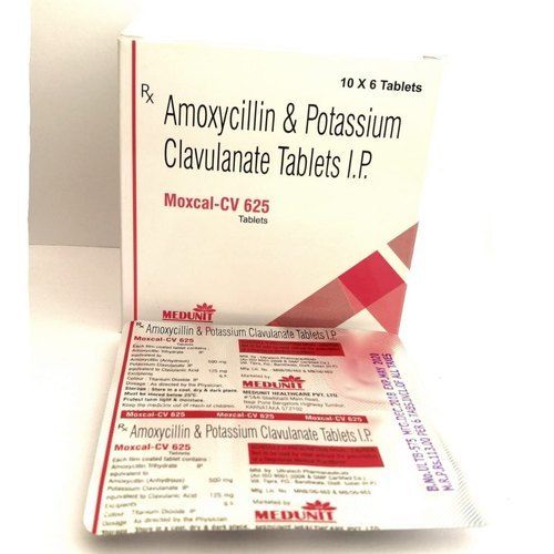 Amoxicillin Potassium Clavulanate Moxcal 625 Tablet Expiration Date: 3 Years