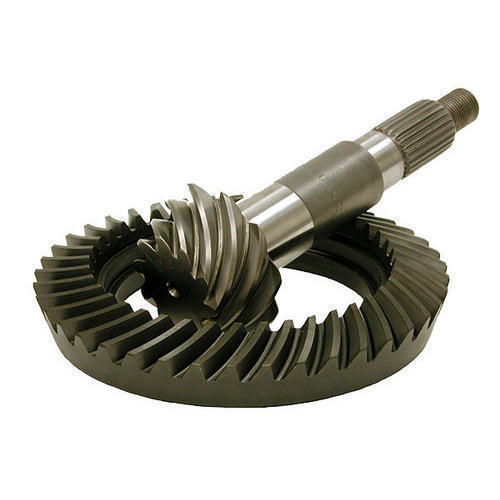 Crown Pinion With Cast Iron Material And 120 mm Wheel Diameter And 150 mm Pinion Length