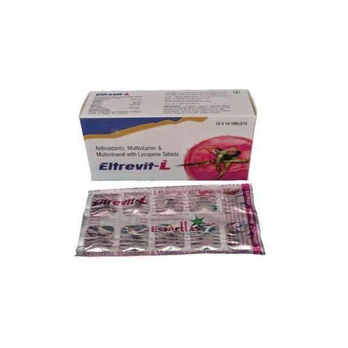 Eltrevit-L Allopathic Lycopene Tablet, 10x10 Tablets Packaging