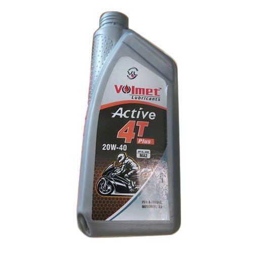 Golden Highly Adhesive Active 4T Plus Engine Oil With Excellent Structural Stability