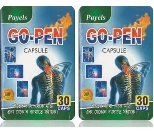 Payels Go- Pen Capsules For Back, Knee And Joints Instant Pain Relief