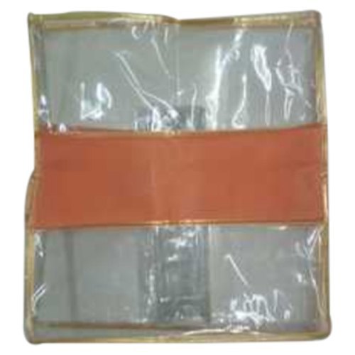 Transparent Rectangular And Very Spacious Plain Pvc Saree Cover Bag ...