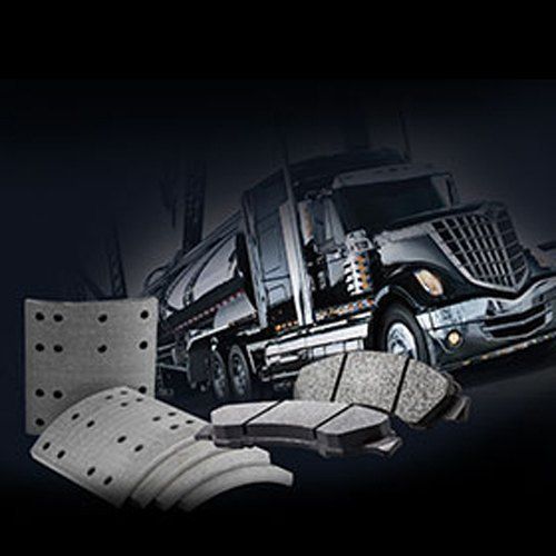 Cast Iron Semi Automatic Truck Brake Linings For Heavy Duty Vehicles With Square Shape