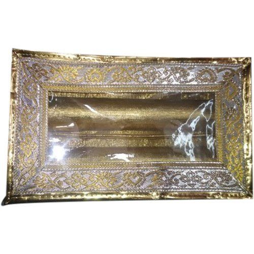 Very Spacious, Transparent, Rectangular Pvc 2 Rod Box For Bangles Packaging