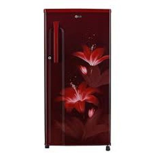  4 Star Inverter Direct Cool Single Door Refrigerator In Red Color