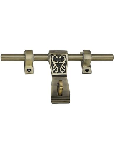 Gold 3-4 Inches Peppa Push To Close Latch (Brass) For Door