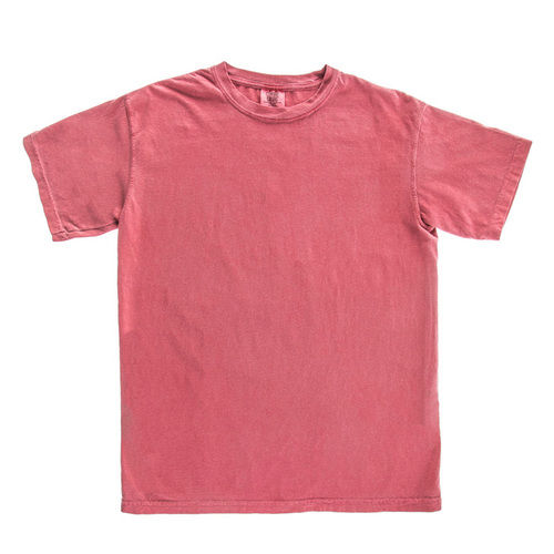 Casual Wear Comfortable O Neck Type Pink Colour Mens Plain Cotton T Shirts Age Group: Adults