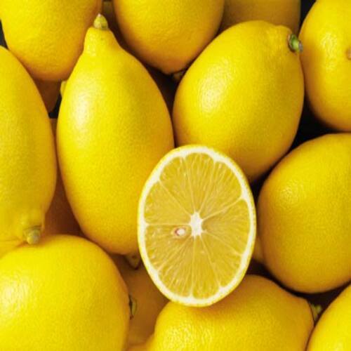 Round & Oval Easy To Digest Sour Natural Taste Healthy Yellow Fresh Lemon