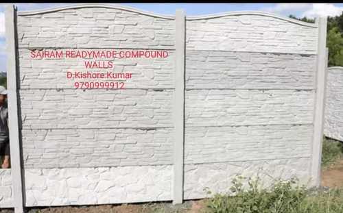 Easy To Install Prefabricated Readymade Concrete Compound Wall Use: House