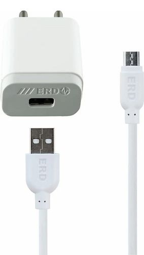 Erd Tc-11 1 Amp Micro Usb Charger For Mobile Phone Body Material: Plastic