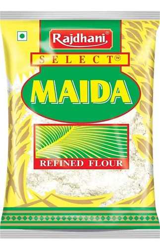 High In Protein And Natural Taste White Colour Rajdhani Select Maida Refined Flour Carbohydrate: 76 Percentage ( % )