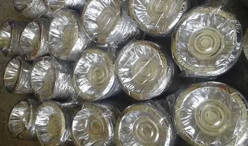 Light Weight Round Shape Silver Colour Disposable Paper Dona For Catering  Application: Event And Party Supplie