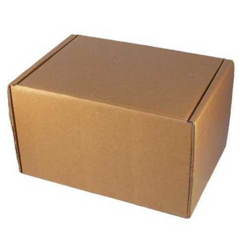 Brown Lightweight Duplex Corrugated Packaging Boxes For Food, Gift And Craft