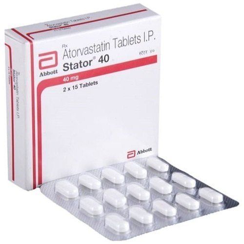 Stator 40 Tablet Ingredients: Atorvastatin