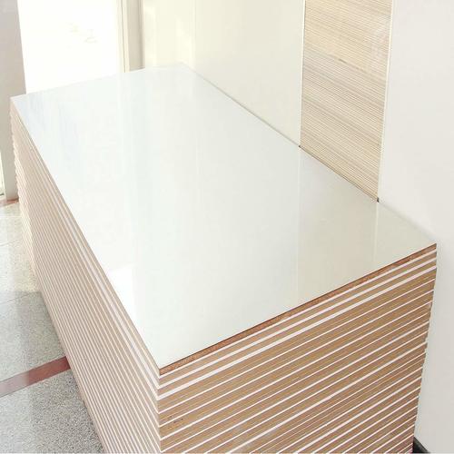 Termite Resistant Scratch Resistant White Laminated Plywood Sheet (7.5Mm) Core Material: Poplar