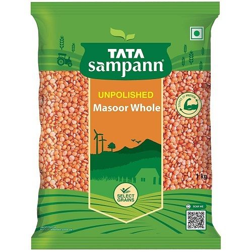 Whole Unpolished Masoor Dal 1Kg(High Fibre And Protein) Admixture (%): 100%