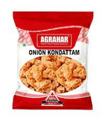 100% Vegetarian Cruncy And Crispy Ready To Eat Onion Kondattam Snacks Processing Type: Fried