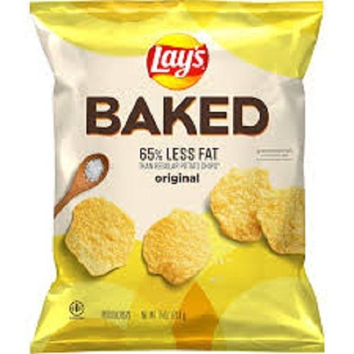65% Less Fat Oven Baked Original Potato Crisps, 1.125 Ounce (Pack Of 64)