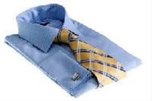 Mens Formal Wear Regular Fit Full Sleeves Sky Blue Breathable Plain Shirts