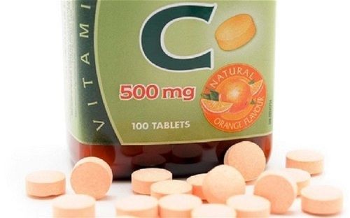 Natural Orange Flavour Vitamin C Tablets, 100 Tablets Pack