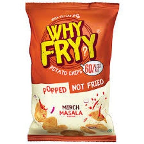 Aloo Popped Potato Chips - Mirch Masala Flavour, 35 G(Not Fried)